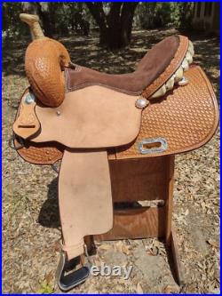 15 Spur Saddlery Barrel Racing Saddle Made in Texas