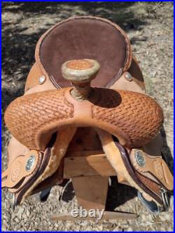 15 Spur Saddlery Barrel Racing Saddle Made in Texas