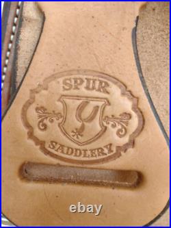 15 Spur Saddlery Barrel Racing Saddle Made in Texas