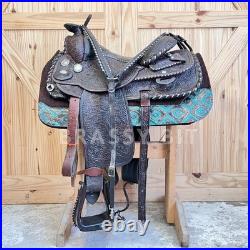 15 Vintage Circle Y Equitation Saddle with Tack