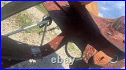 15 billy cook Western Saddle