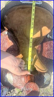 15 billy cook Western Saddle