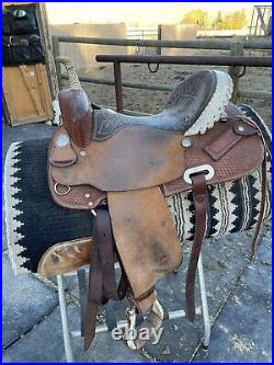 15 inch Billy Cook barrel saddle