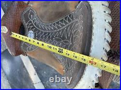15 inch Billy Cook barrel saddle