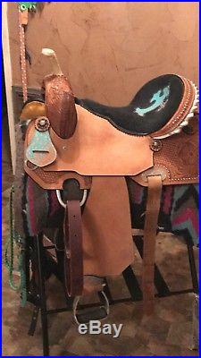 15 inch barrel saddle