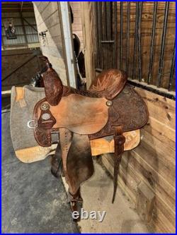 15in Martin Stingray Barrel Racing Saddle