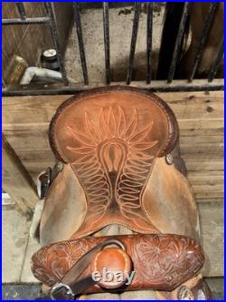 15in Martin Stingray Barrel Racing Saddle