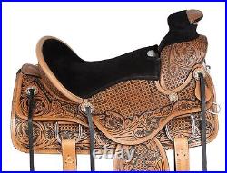 16 17 18 Western Roping Ranch Trail Wade Classic Cowboy Pro Horse Saddle Tack