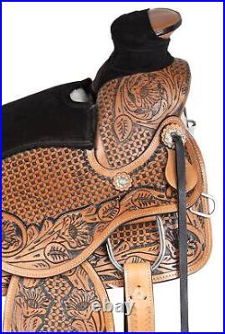 16 17 18 Western Roping Ranch Trail Wade Classic Cowboy Pro Horse Saddle Tack