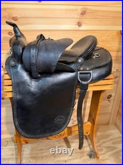 16.5 Eli Miller The Kentuckian Gaited Western Plantation Trail Saddle
