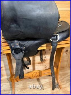 16.5 Eli Miller The Kentuckian Gaited Western Plantation Trail Saddle
