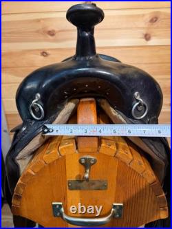 16.5 Eli Miller The Kentuckian Gaited Western Plantation Trail Saddle