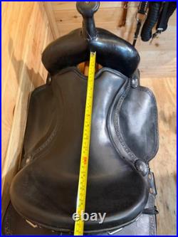 16.5 Eli Miller The Kentuckian Gaited Western Plantation Trail Saddle