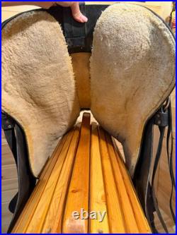 16.5 Eli Miller The Kentuckian Gaited Western Plantation Trail Saddle