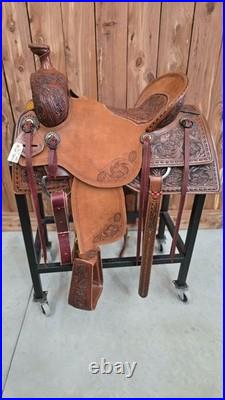 16.5 HR Signature Will James Tree Tooled Saddle