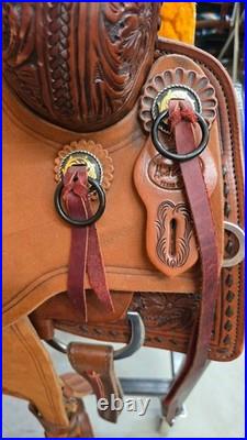 16.5 HR Signature Will James Tree Tooled Saddle