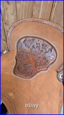 16.5 HR Signature Will James Tree Tooled Saddle