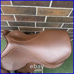 16.5 Supreme English Saddle Brown Leather Excellent