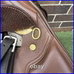 16.5 Supreme English Saddle Brown Leather Excellent
