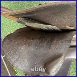 16.5 Supreme English Saddle Brown Leather Excellent