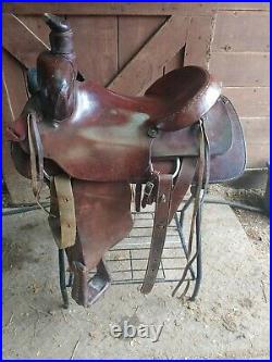 16 American Made Western Saddle