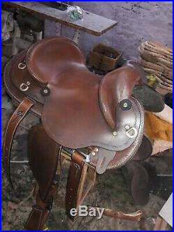 16'' Australian half breed saddle