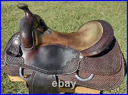 16 Billy Cook Reining Saddle Made in Sulphur, Oklahoma