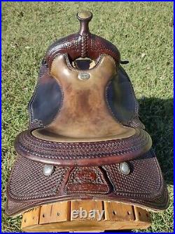 16 Billy Cook Reining Saddle Made in Sulphur, Oklahoma