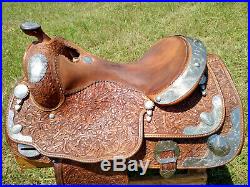 16 Billy Cook Show Saddle Made in Sulphur, Oklahoma