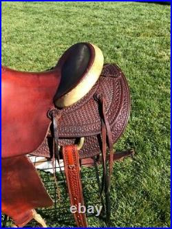 16 Billy Cook Wade/Roping/Ranch/work/trail saddle EUC