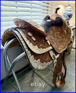 16 Billy Cook Western Show Saddle