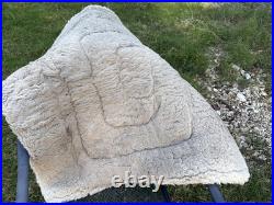 16'' Black Abetta Arabian Trail Saddle + Tough1 Hunter Green Saddle Pad