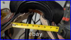 16 Black Western Saddle