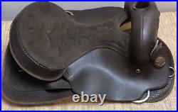 16'' Brown Wintec Western trail saddle