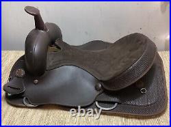 16'' Brown Wintec Western trail saddle