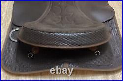 16'' Brown Wintec Western trail saddle