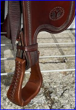 16 CIRCLE Y Pioneer 1665 Flex2 Trail Pleasure SaddleRegular TreeGreat Cond