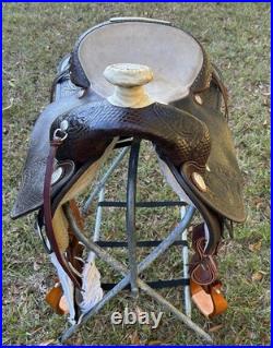 16 Circle Y Equitation Show Park & Trail Western Saddle Pleasure Horse Leather