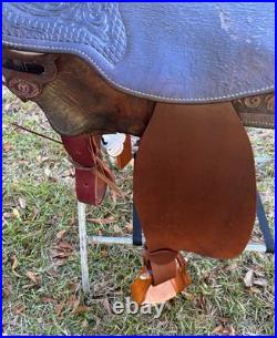 16 Circle Y Equitation Show Park & Trail Western Saddle Pleasure Horse Leather