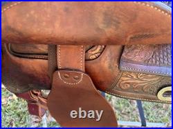 16 Circle Y Equitation Show Park & Trail Western Saddle Pleasure Horse Leather