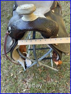 16 Circle Y Equitation Show Park & Trail Western Saddle Pleasure Horse Leather