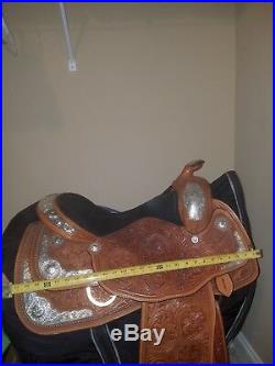 16 Circle Y Equitation/Western Pleasure Show Saddle- excellent condition