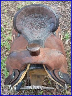 16 Circle Y High Horse Lindale Barrel Saddle