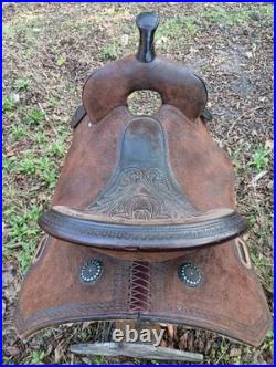 16 Circle Y High Horse Lindale Barrel Saddle
