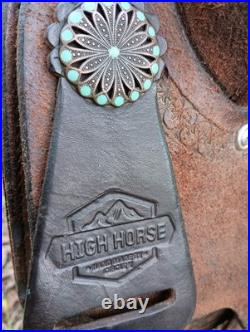 16 Circle Y High Horse Lindale Barrel Saddle