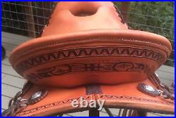 16 Custom Western Saddle. Excellent Quality! Beautiful