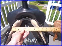 16'' FQH BARS FABTRON #7107 Western Trail saddle LEATHER/CORDURA USA