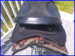 16'' FQH BARS FABTRON #7107 Western Trail saddle LEATHER/CORDURA USA