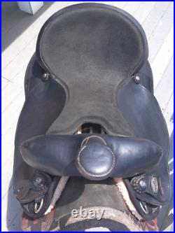 16'' FQH BARS FABTRON #7107 Western Trail saddle LEATHER/CORDURA USA