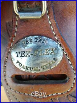 16 Hereford Tex Tan Flex Trail Saddle